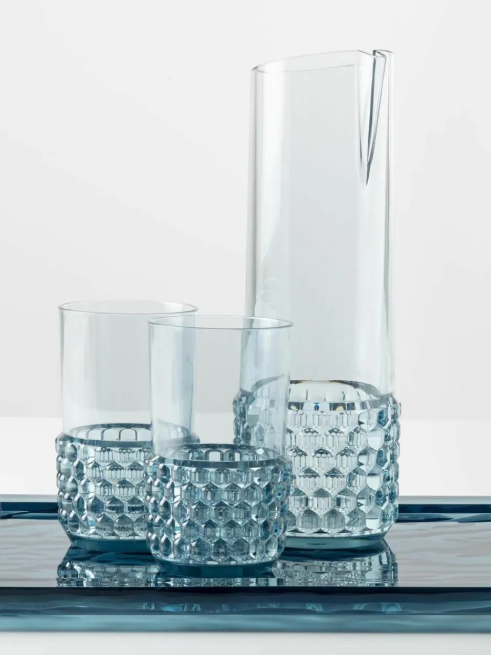 Kartell Karaffe Jellies mit Strukturmuster, 1.3 L