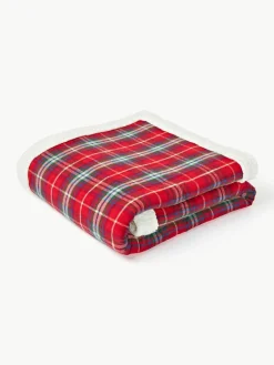 Westwing Collection Karierte Kuscheldecke Gavin