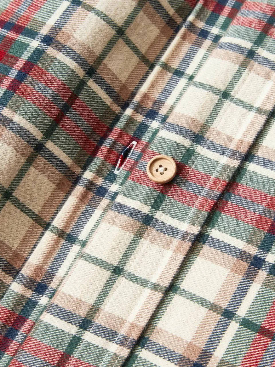 Westwing Collection Karierter Flanell-Bettdeckenbezug Linsay