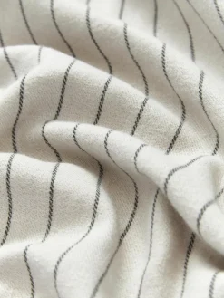 Westwing Collection Karierter Flanell-Wendekopfkissenbezug Noelle aus Baumwolle