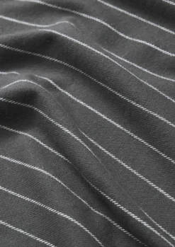 Westwing Collection Karierter Flanell-Wendekopfkissenbezug Noelle aus Baumwolle