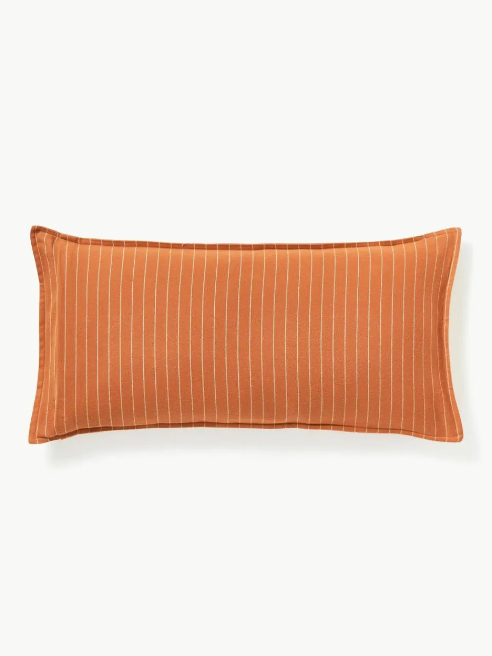 Westwing Collection Karierter Flanell-Wendekopfkissenbezug Noelle aus Baumwolle