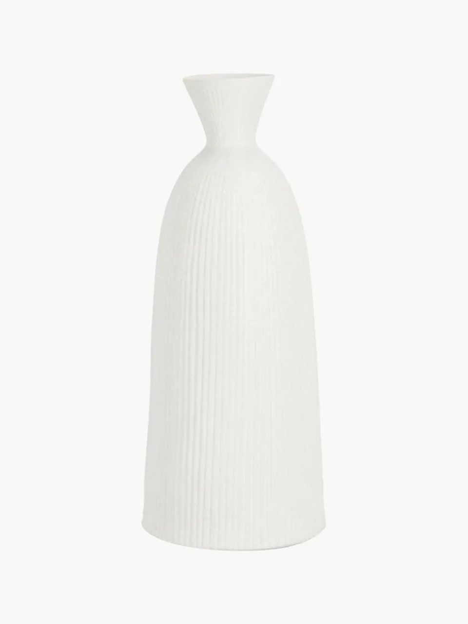 Bizzotto Keramik-Vase Striped, H 46 cm