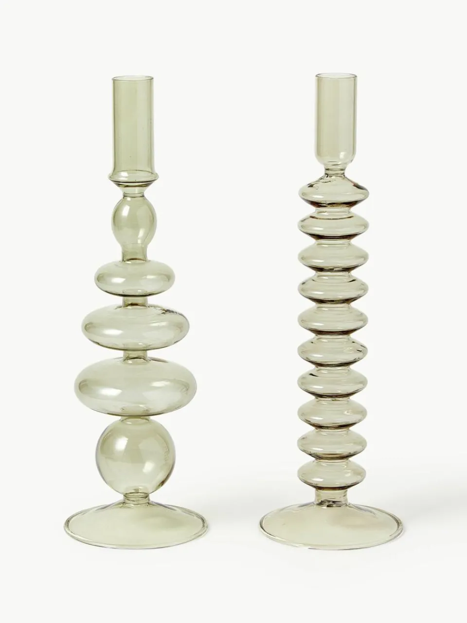 Westwing Collection Kerzenhalter Clea, 2er-Set