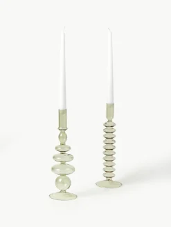 Westwing Collection Kerzenhalter Clea, 2er-Set