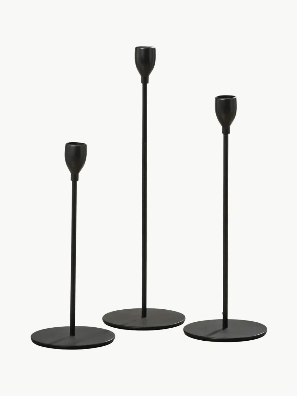 Westwing Kerzenhalter Malte, 3er-Set