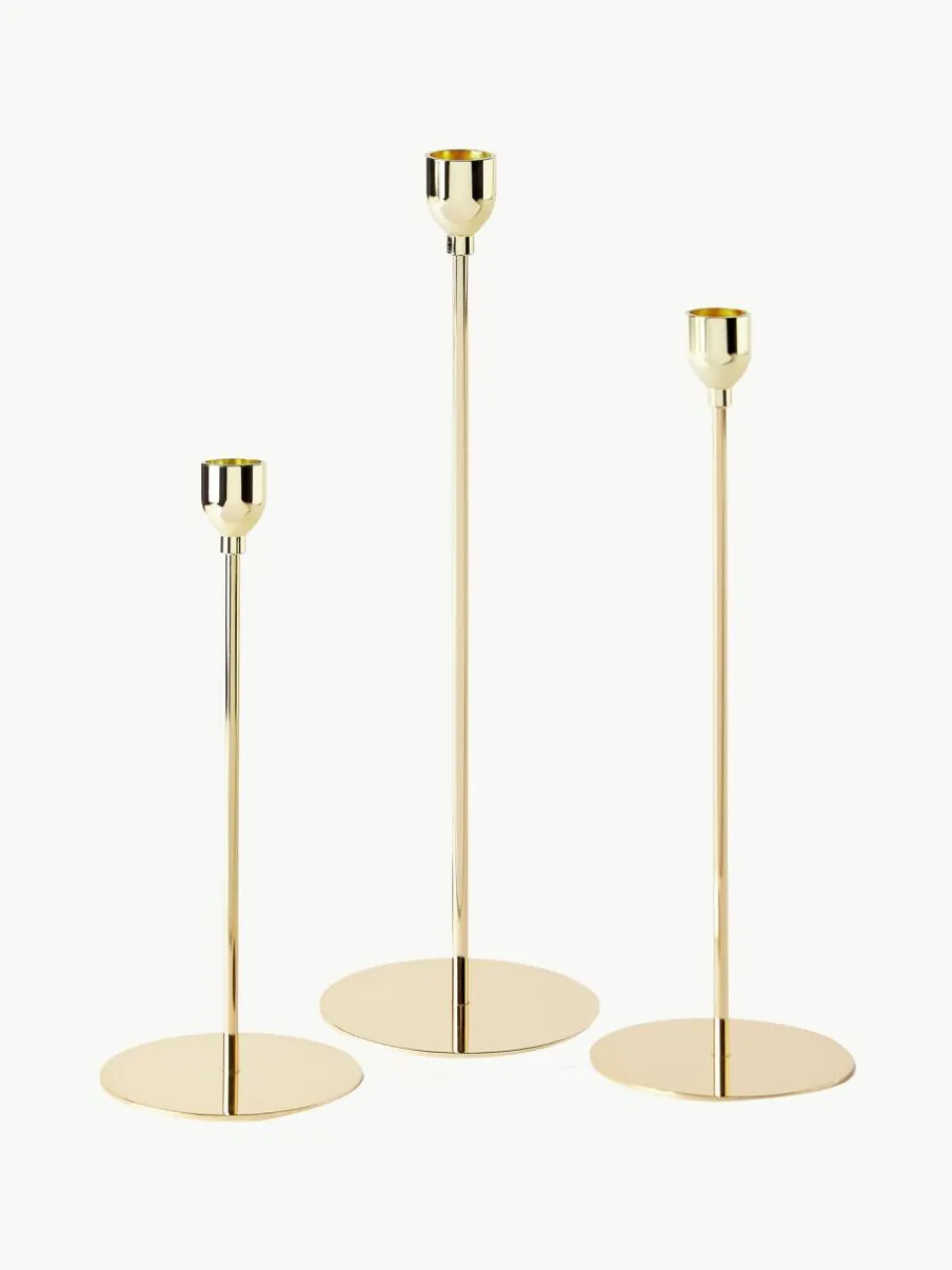 Westwing Kerzenhalter Malte, 3er-Set