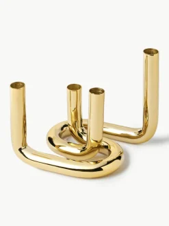 Westwing Collection Kerzenhalter Mars, 2er-Set