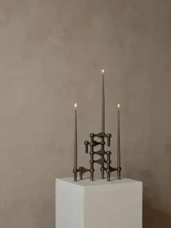 Stoff Nagel Kerzenhalter