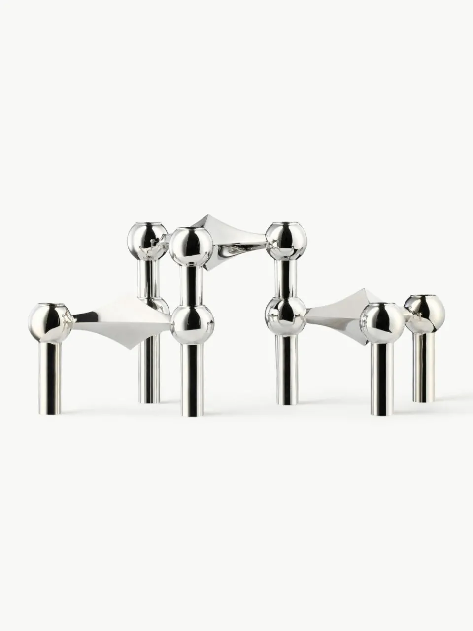 Stoff Nagel Kerzenhalter , 3er-Set