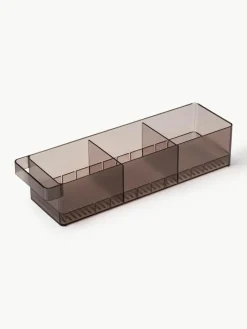 Yamazaki Kühlschrank-Organizer Tower mit Trennwänden