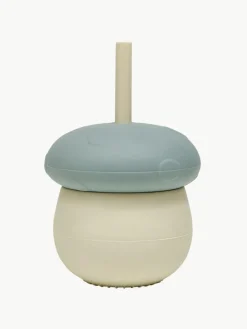 Kinder Oyoy Living Design Kinderbecher Mushroom mit Strohhalm
