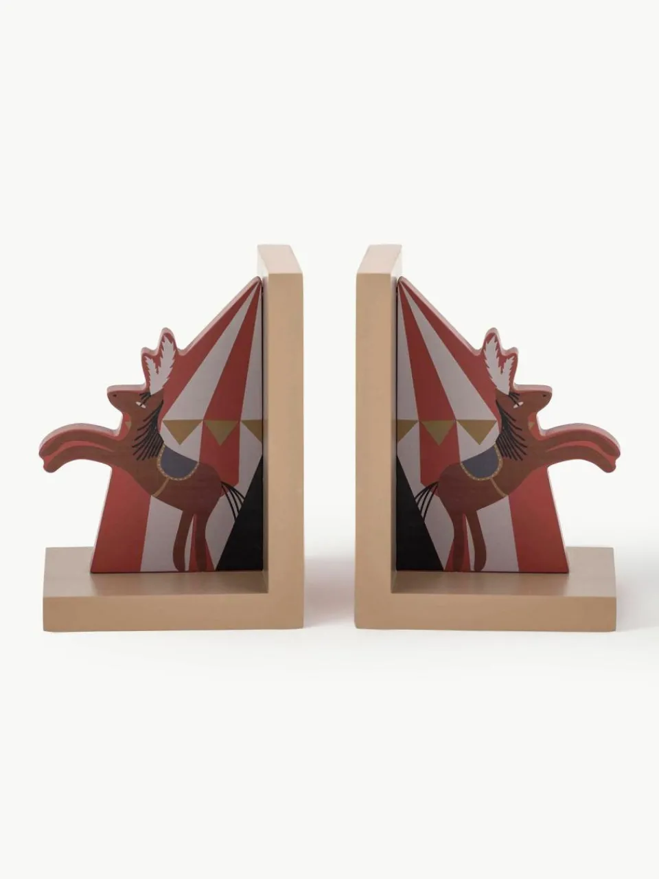 Kinder Bloomingville mini Kinder-Buchstütze Santos, 2 Stück