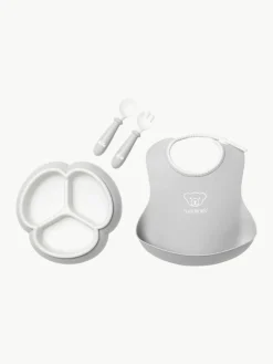 Kinder BabyBjörn Kindergeschirr Bliss mit Lätzchen, 4er-Set