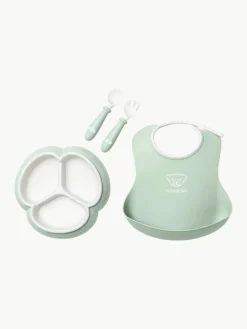 Kinder BabyBjörn Kindergeschirr Bliss mit Lätzchen, 4er-Set
