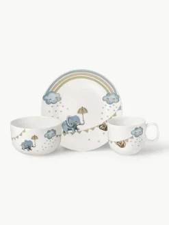 Kinder Villeroy & Boch Kinder-Geschirr-Set Walk Like An Elephant, 1 Person (3-tlg.)