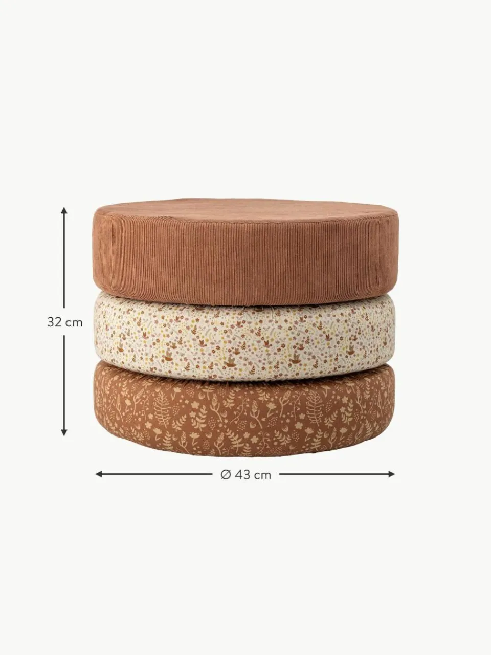 Kinder Bloomingville mini Kinderhocker Jo mit Stauraum