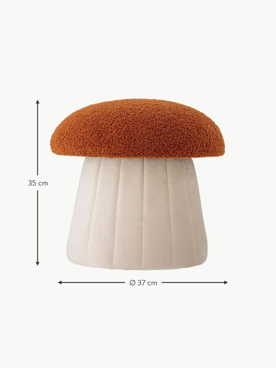 Kinder Bloomingville mini Kinder-Pouf Bertil