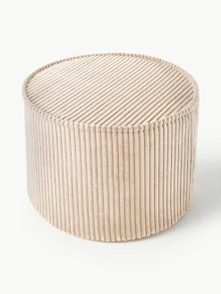 Kinder Wigiwama Kinder-Pouf Sugar aus Cord, Ø 40 cm