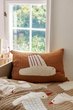Kinder ferm LIVING Kids Kissenhülle Bird aus Bio-Baumwolle
