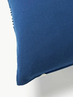 Westwing Collection Kissenhülle Whatever mit bestickter Aufschrift