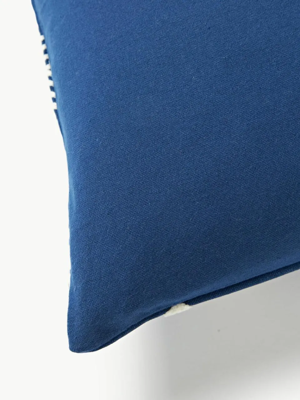 Westwing Collection Kissenhülle Whatever mit bestickter Aufschrift