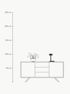 Eva Solo Kleine dimmbare LED-Tischlampe Emendo mit Ladestation