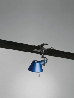 Artemide Kleine Klemm-Schreibtischlampe Tolomeo Micro Pinza