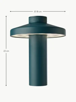 Sompex Kleine mobile LED-Außenleuchte Turn, dimmbar