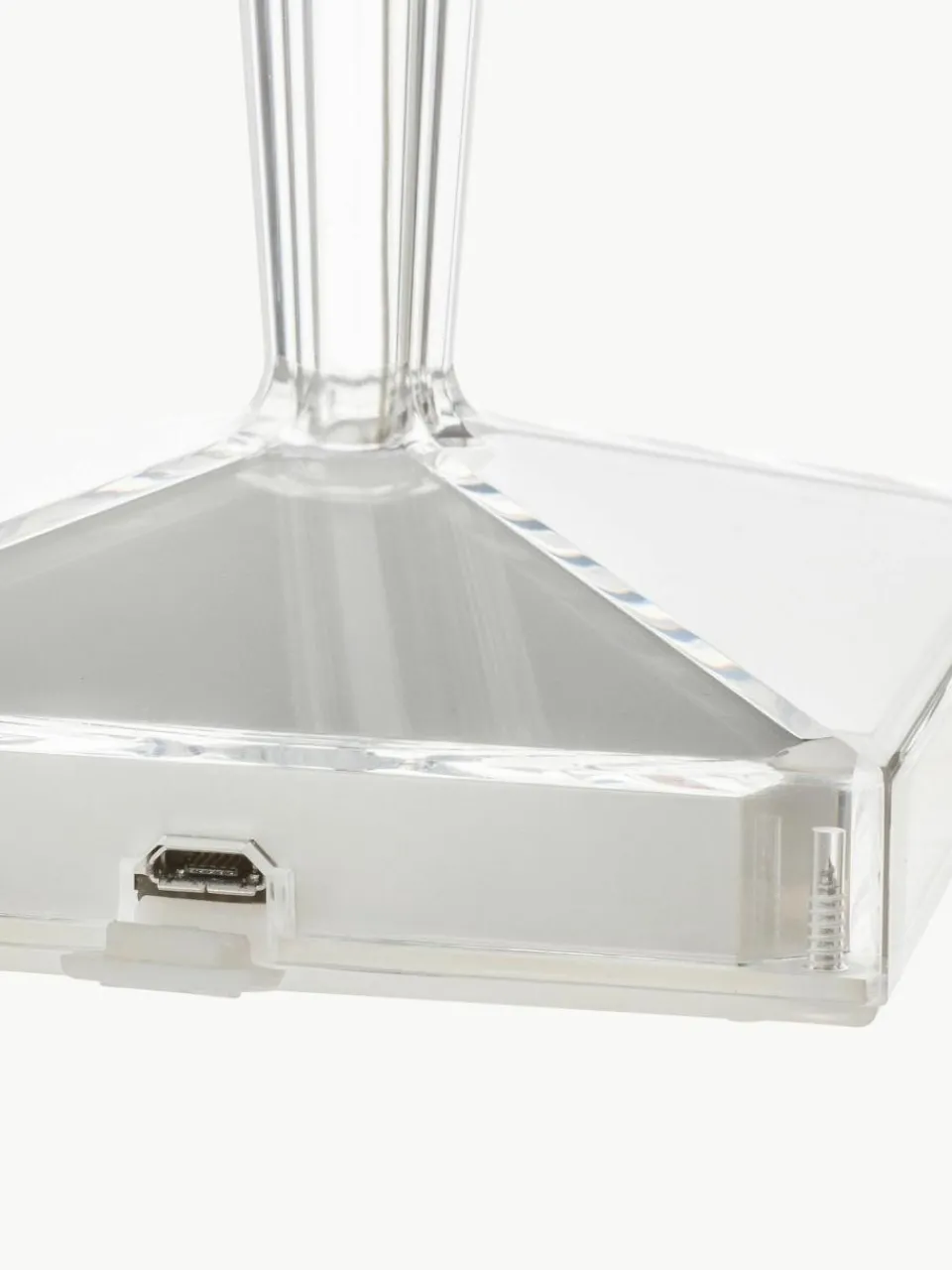 Kartell Kleine mobile LED-Tischlampe Battery, H 26 cm