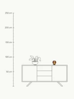 Eva Solo Kleine mobile LED-Tischlampe Radiant, dimmbar