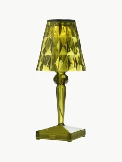 Kartell Kleine mobile LED-Tischlampe Battery, H 26 cm