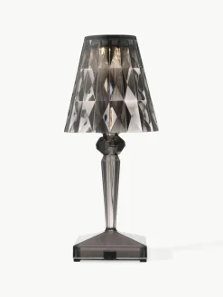 Kartell Kleine mobile LED-Tischlampe Battery, H 26 cm