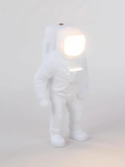Seletti Kleine mobile LED-Tischlampe Starman Cosmic, dimmbar