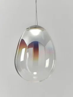 Artemide Kleine mundgeblasene LED-Pendelleuchte Stellar Nebula, dimmbar
