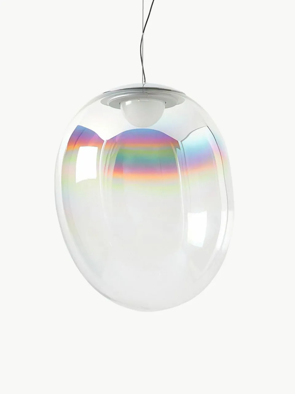 Artemide Kleine mundgeblasene LED-Pendelleuchte Stellar Nebula, dimmbar