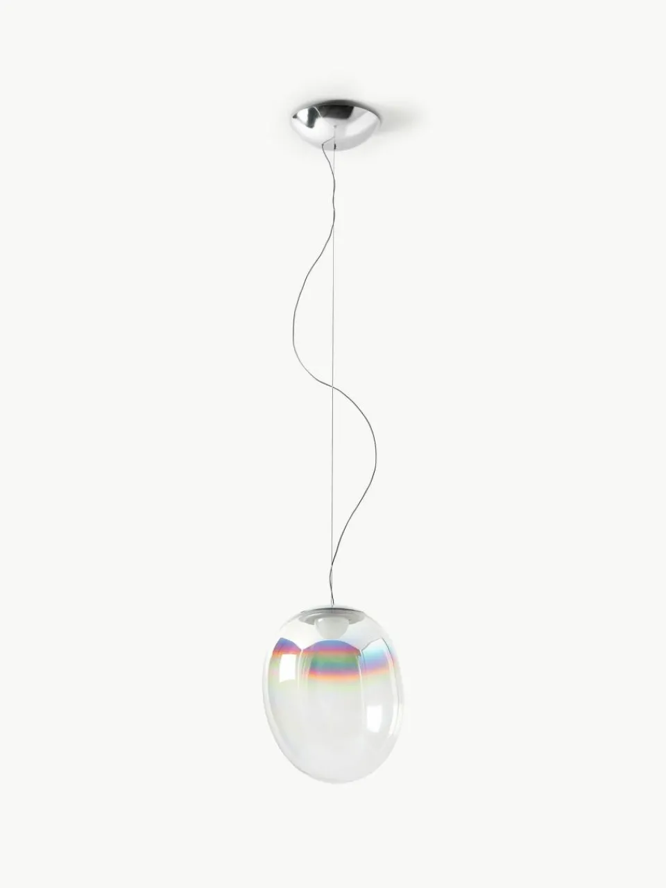 Artemide Kleine mundgeblasene LED-Pendelleuchte Stellar Nebula, dimmbar