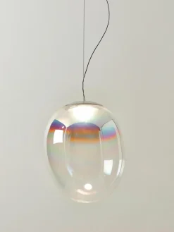 Artemide Kleine mundgeblasene LED-Pendelleuchte Stellar Nebula, dimmbar