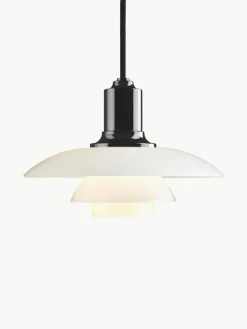 Louis Poulsen Kleine Pendelleuchte PH 2/1, mundgeblasen