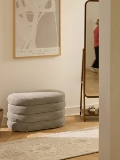 Westwing Collection Kleine Polsterbank Alto mit Stauraum