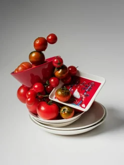 iittala Kleine Servierplatte Taika aus Vitro-Porzellan