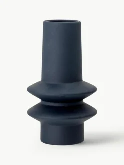 Bloomingville Kleine Vase Isold aus Steingut, H 22 cm