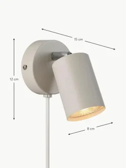 Westwing Kleiner Wandstrahler Explore mit Stecker