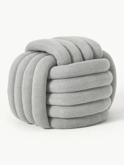 Westwing Collection Knoten-Pouf Twist