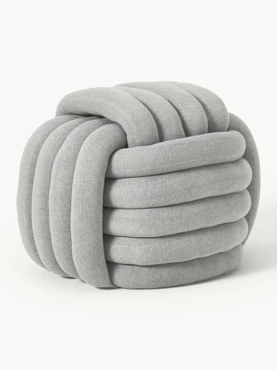 Westwing Collection Knoten-Pouf Twist
