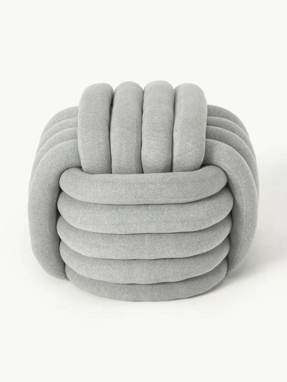 Westwing Collection Knoten-Pouf Twist