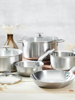 De Buyer Koch-Set Alchimy aus Edelstahl, 5-tlg.