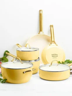 GreenPan Koch-Set Padova mit Antihaftbeschichtung, 10-tlg.