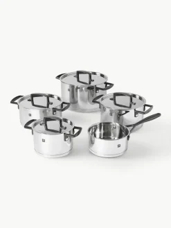 Zwilling Kochtöpfe Bellasera aus Edelstahl, 5er-Set