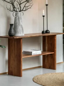 Westwing Konsole Borden aus Akazienholz